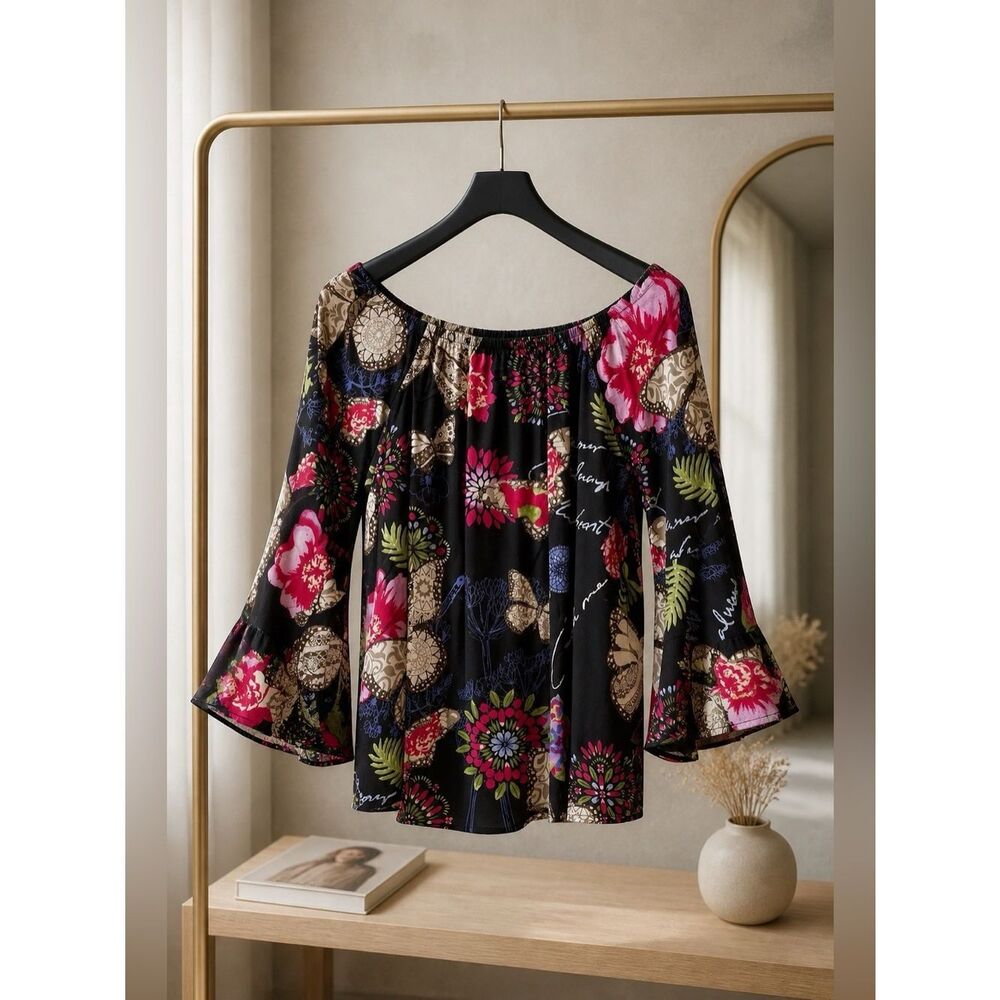 YOARESWEET VOGUE DESIGN BLOUSE SIZE XL